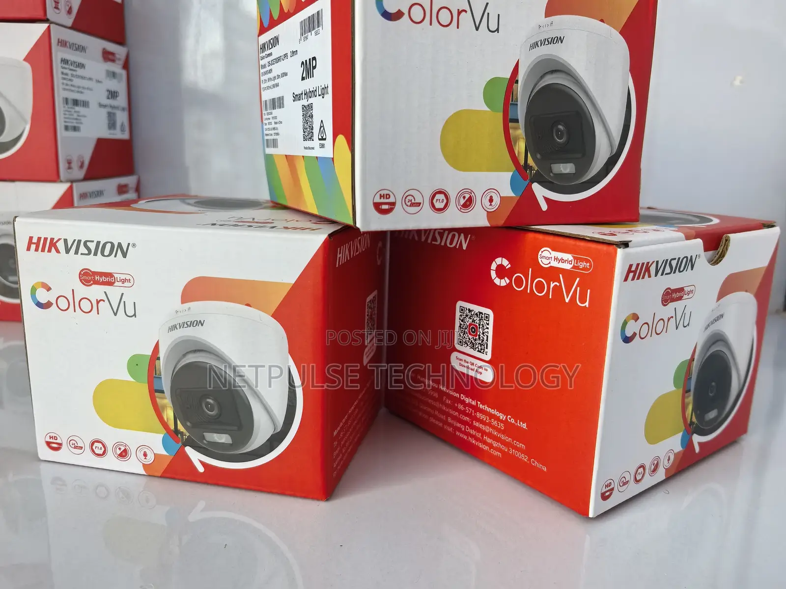 Hikvision Colorvu Fixed Turret (Eyeball) Camera 2mp Ds-2ce70df0t-LPFS