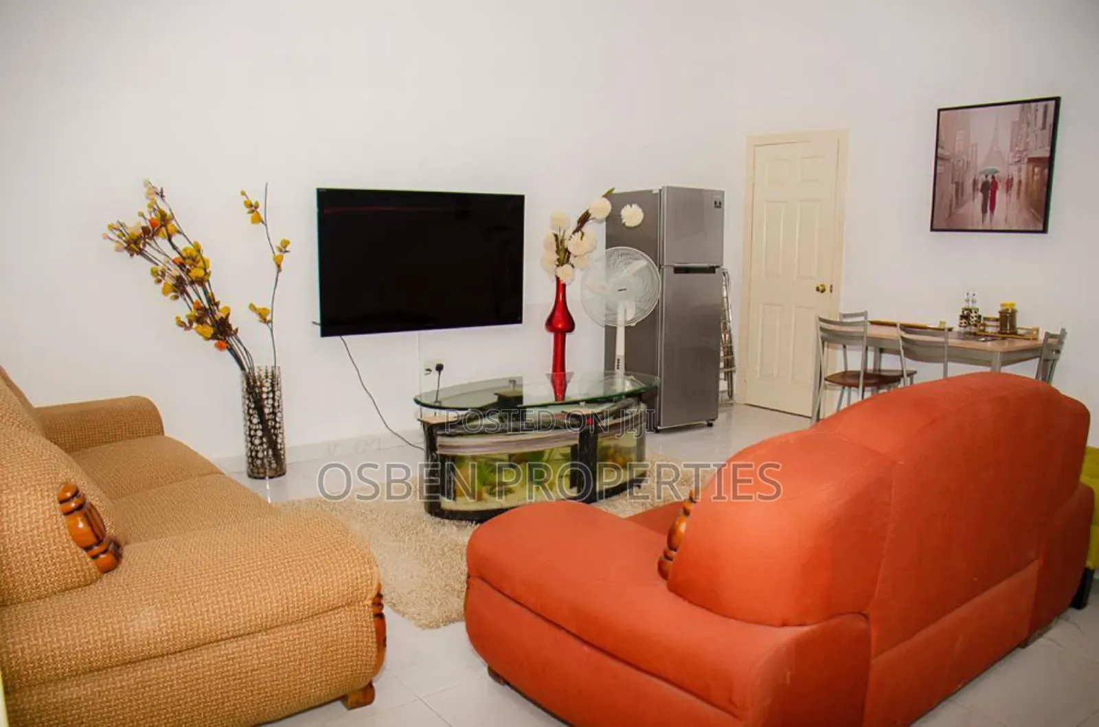 Furnished 3bdrm House in Osben Properties, Spintex for sale