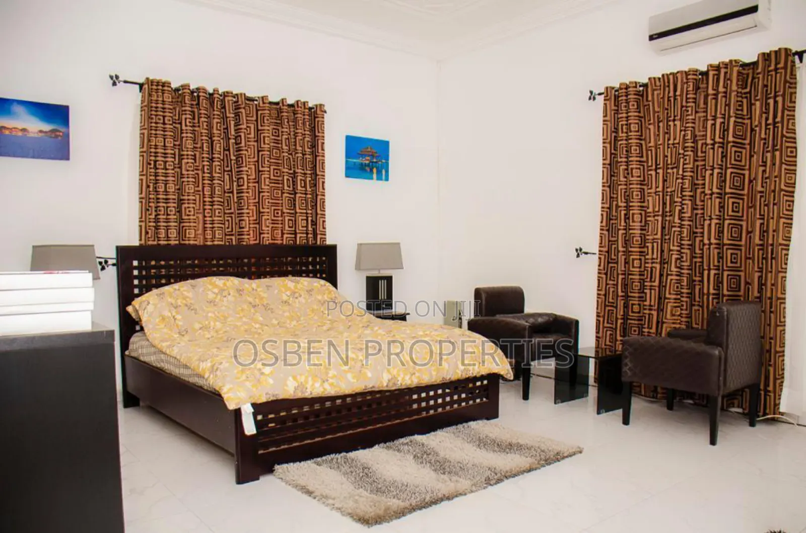Furnished 3bdrm House in Osben Properties, Spintex for sale