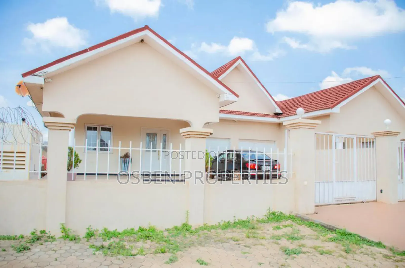 Furnished 3bdrm House in Osben Properties, Spintex for sale