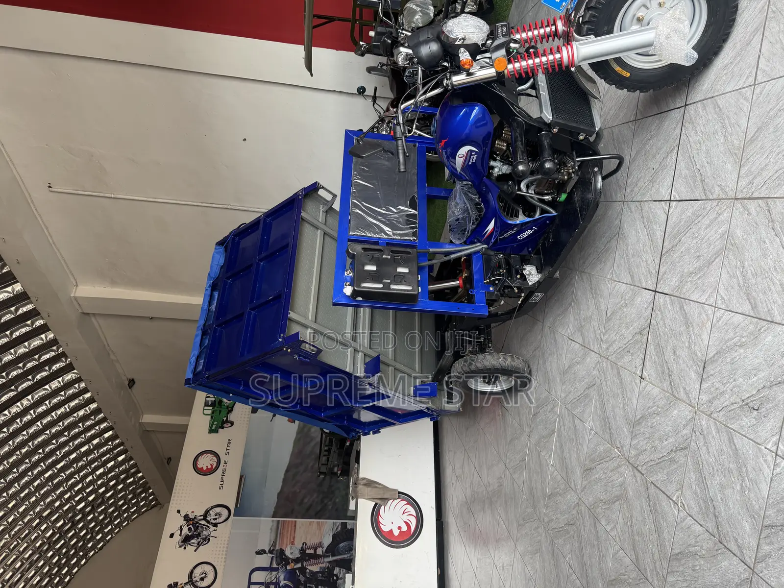 New Motorcycle 2025 Blue