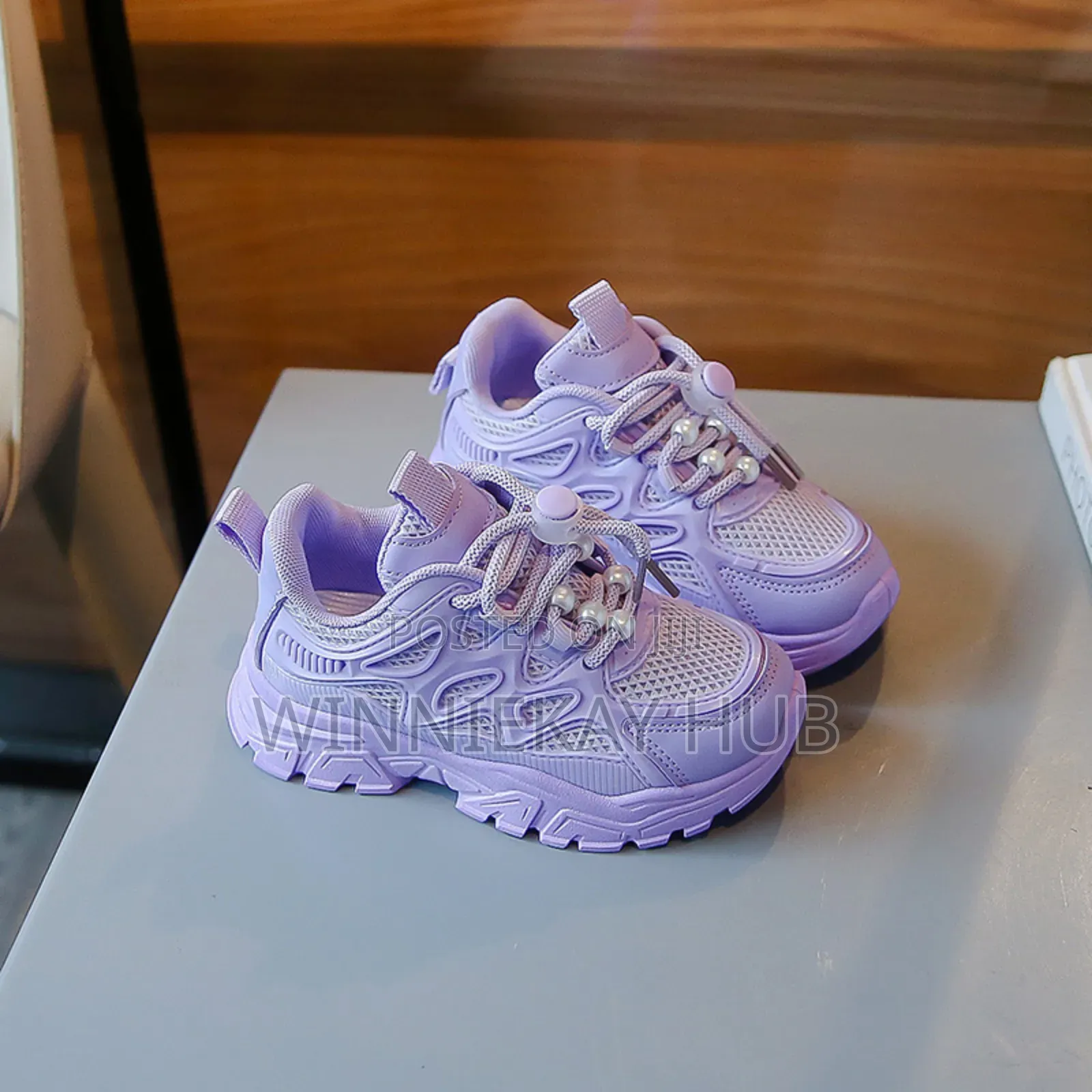 Lilac Breeze Kids’ Comfort Sneakers