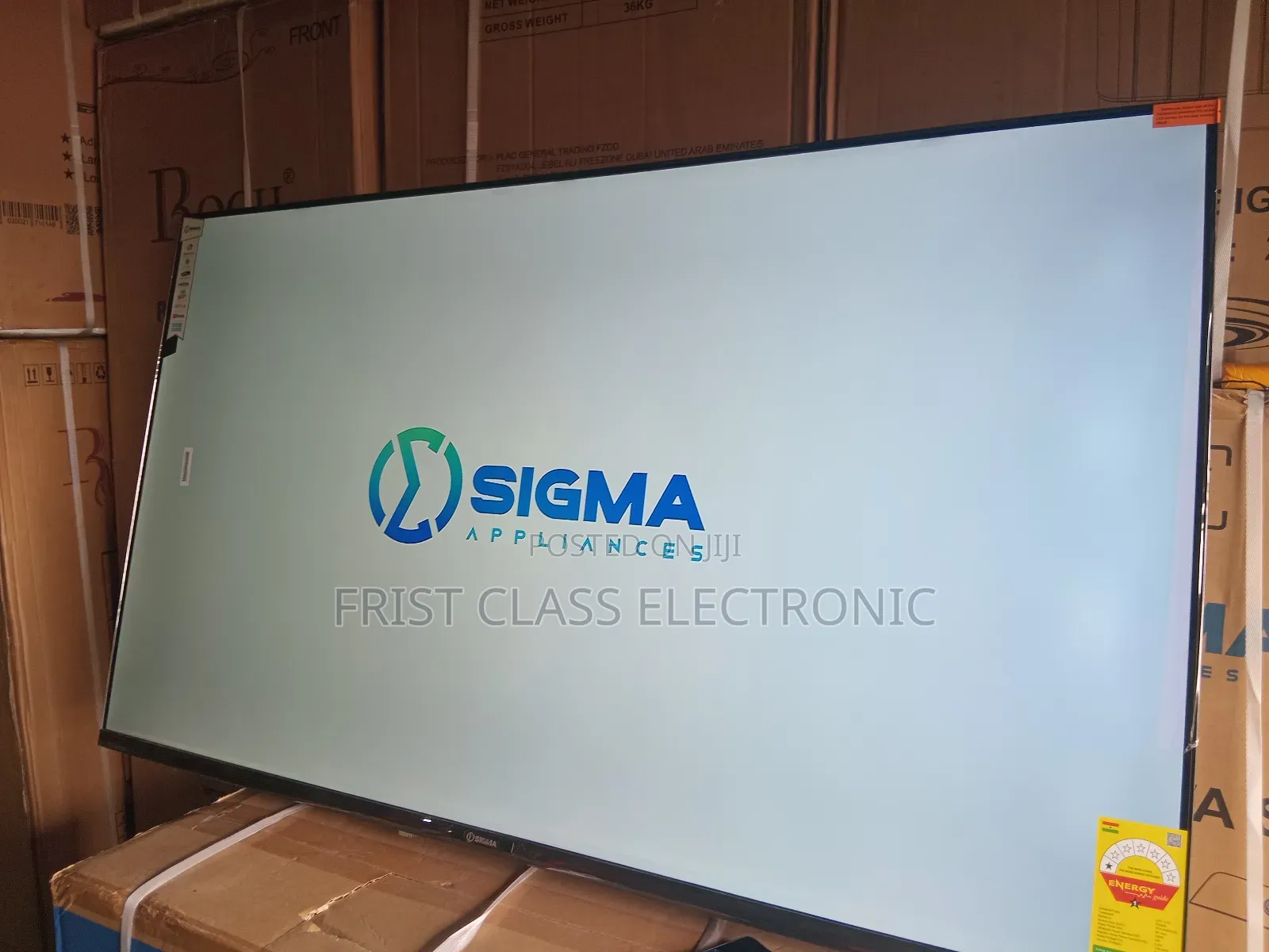 “Sigma 55′′ Smart Tv – Bring the Cinema to Your Living Room”