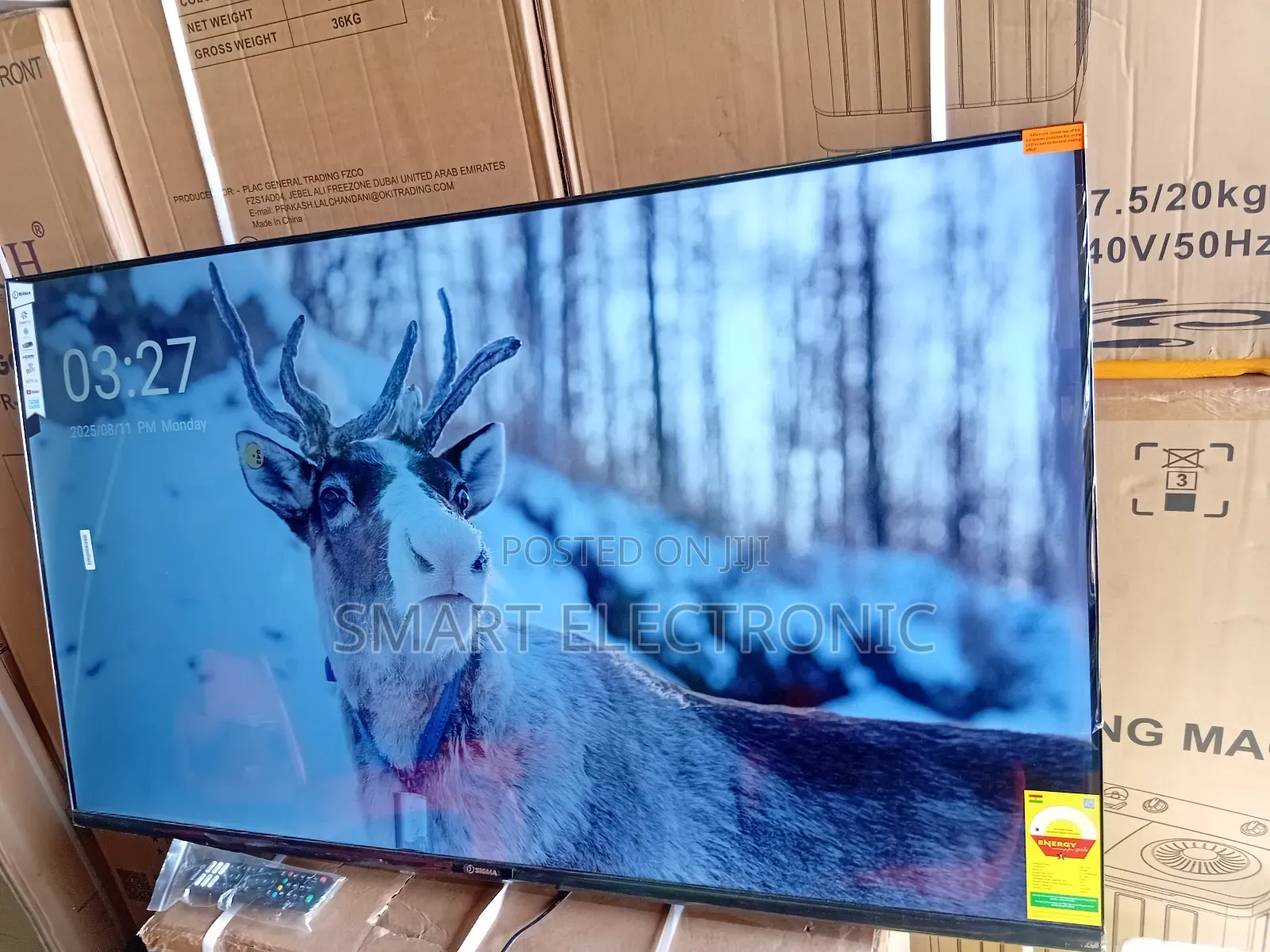 Sigma 55” Smart Tv – Watch in Style
