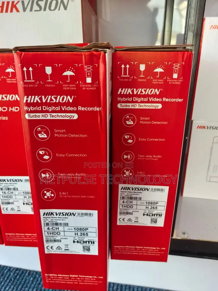 Hikvision 4-Channel Hybrid DVR Ds-7204hghi-M1/T