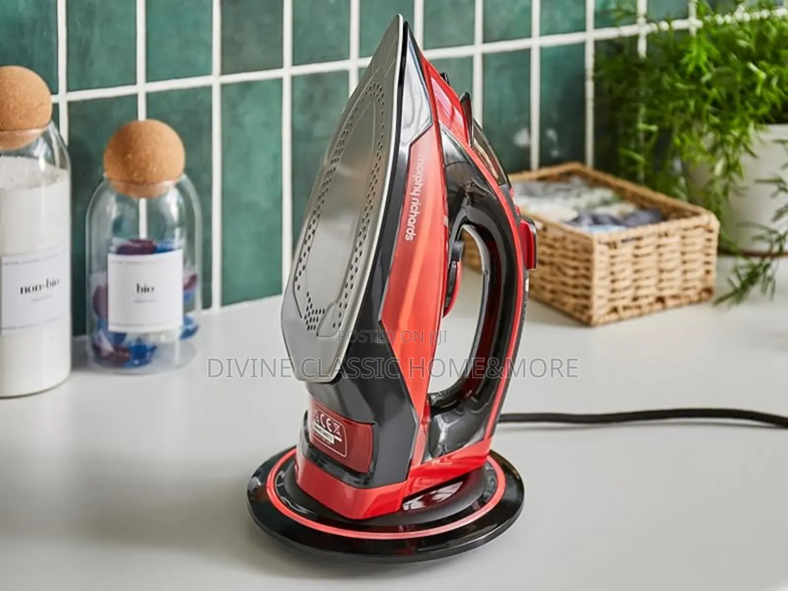 Morphy Richards Easycharge Cordless Steam Iron, Non Stick Ceramic