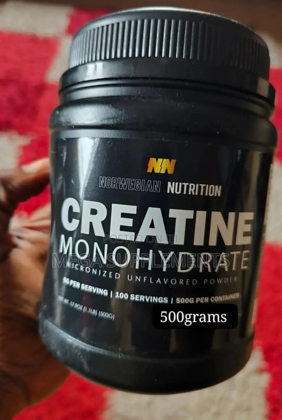 Original Creatine Monohydrate #500grams #100 Servings