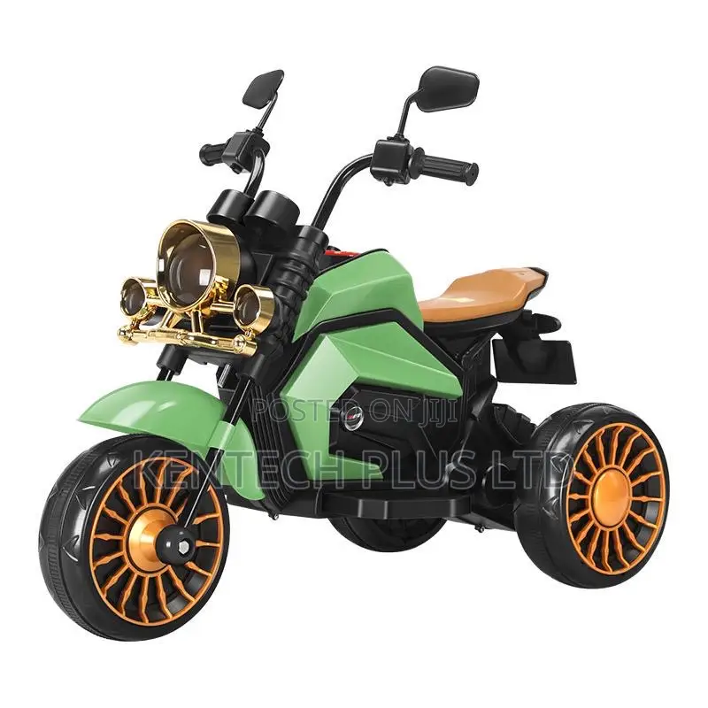 Kid’S Electric Rechargeable Quad Bike Three Tyres Motorbike 1-6 Years