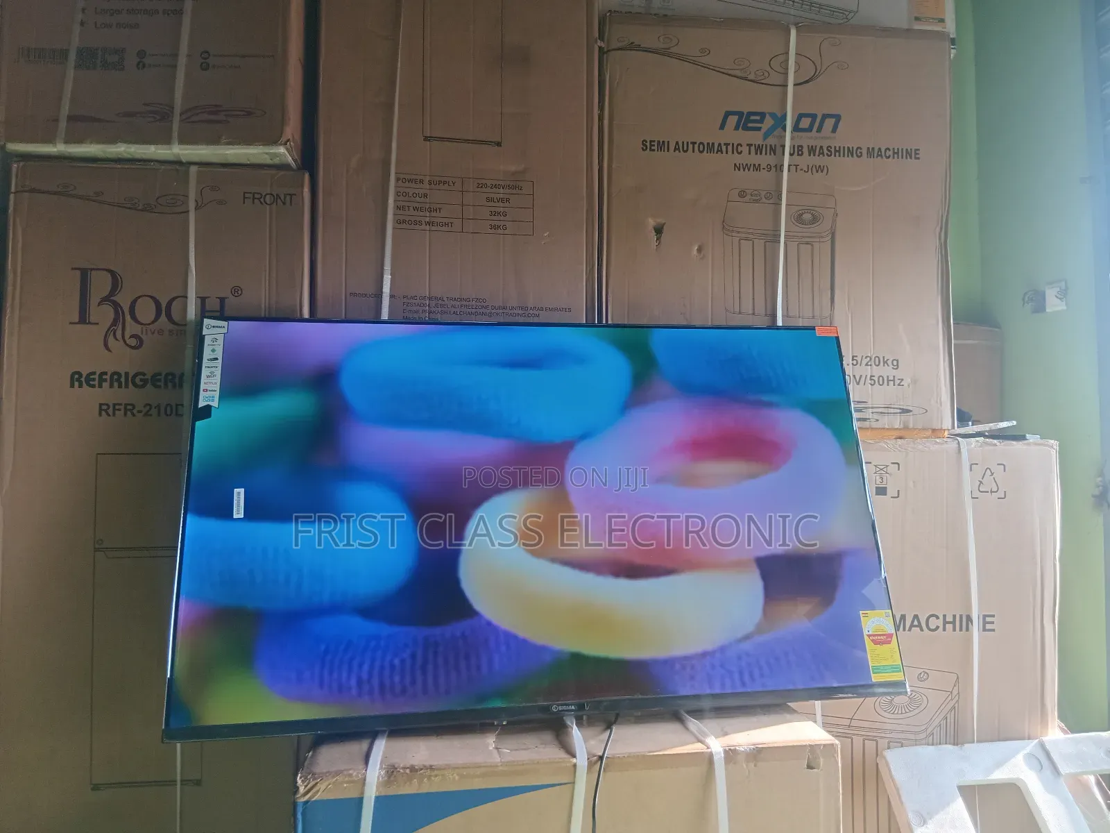 “Sigma 55′′ Smart Tv – Screen’S Big, Features Are Bigger”