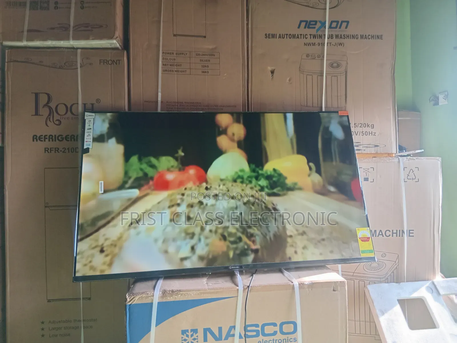 “Sigma 55′′ Smart Tv – Smart Tech, Big Impact”