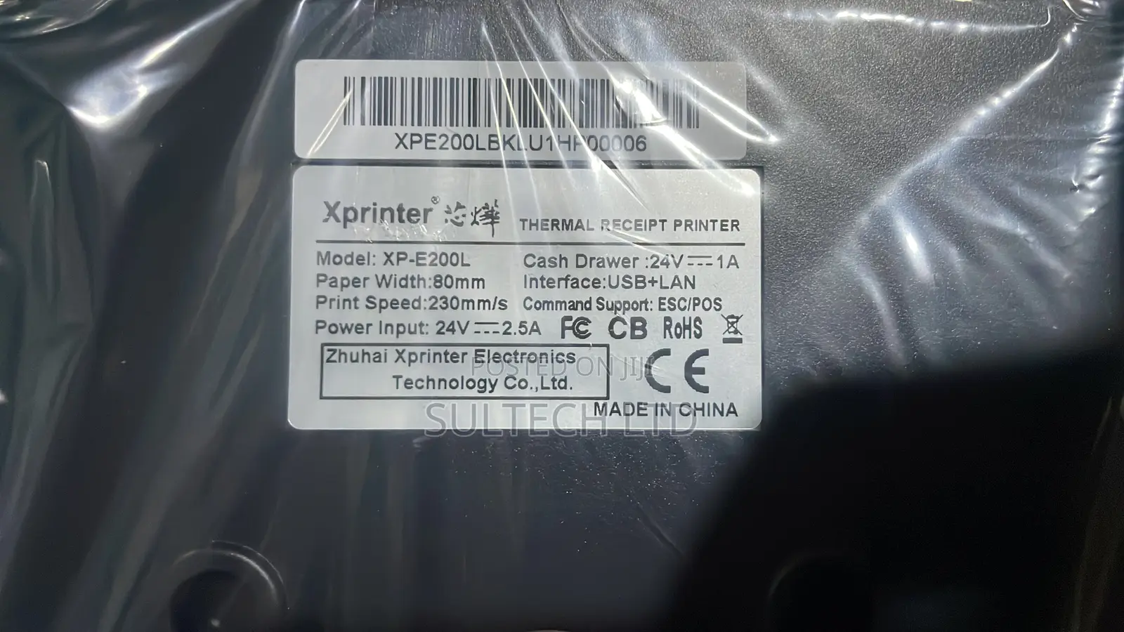 Xp-E200l/ Xp-E260l Pos Thermal Printer 80mm