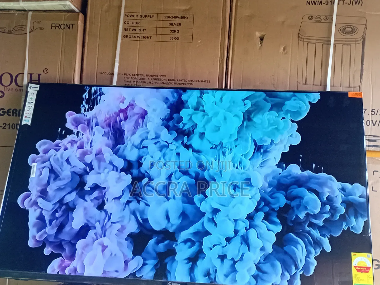 Sigma 55inches Frameless 