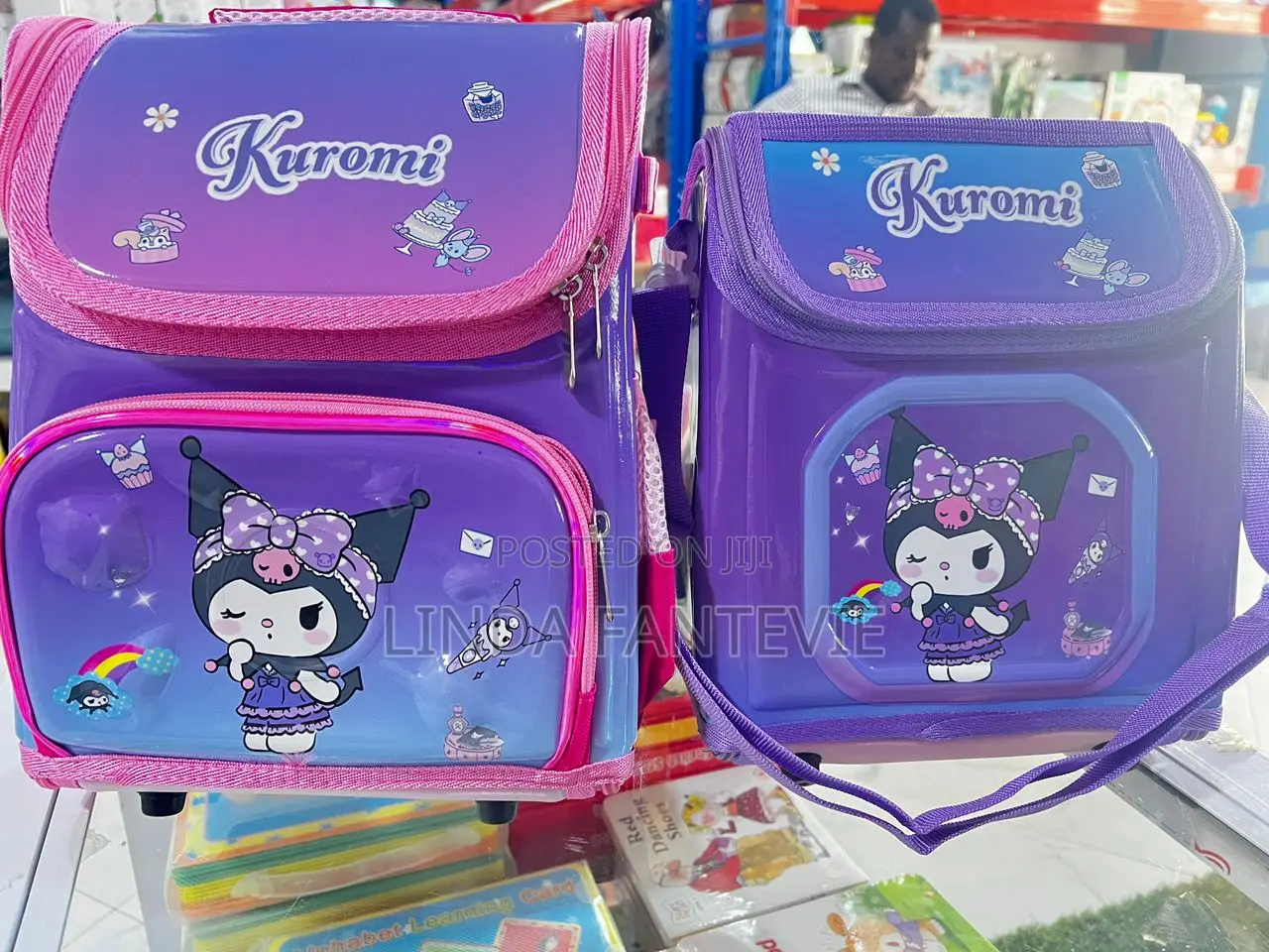 School Bag and Lunch Bag Set