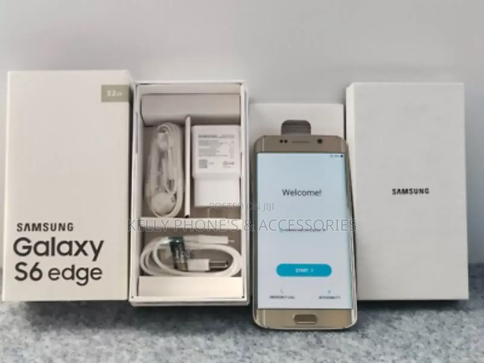 New Samsung Galaxy S6 edge 32 GB Silver
