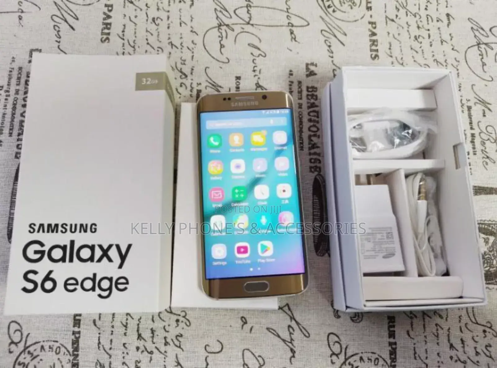 New Samsung Galaxy S6 edge 32 GB Silver