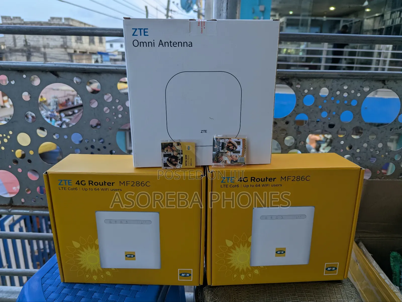 Mtn Zte Mfe286s Cat6 Turbonet Router With Data Sim