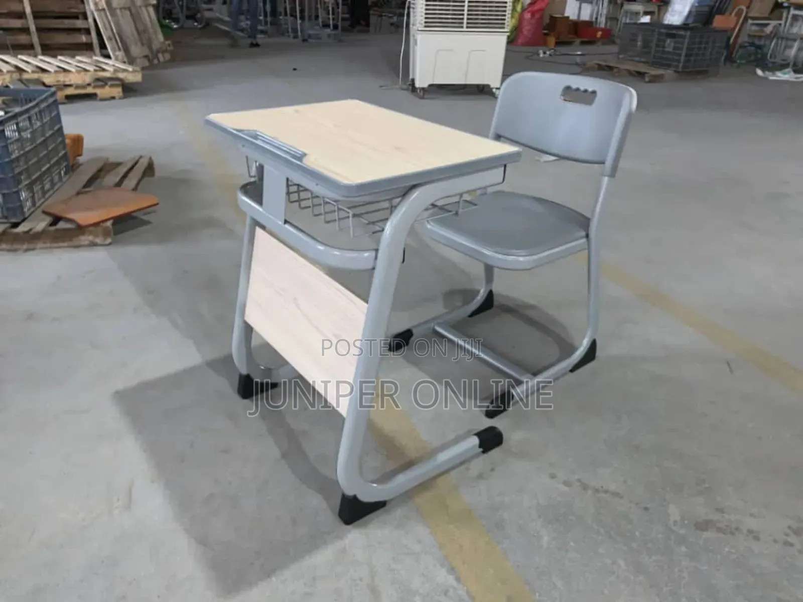 Study Chair and Table Kades 70cmx50cmx75cm