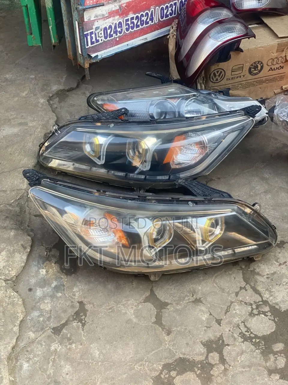 Honda Accord Headlight Demon Eye 2012,2013,2014,2015