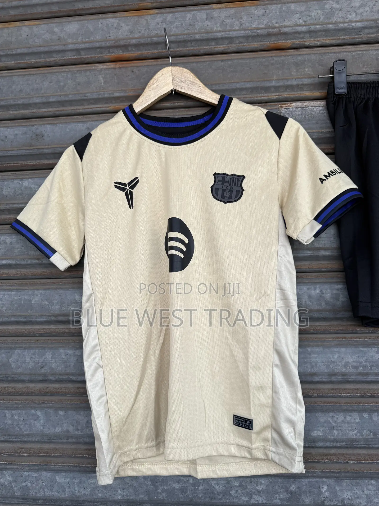 Barcelona 2025/2026 Away Jersey For Kids _ Barcelona Children Jerseys