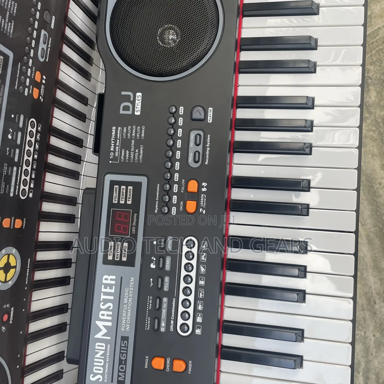 Sound Master 61 Keys Electronic Keyboard