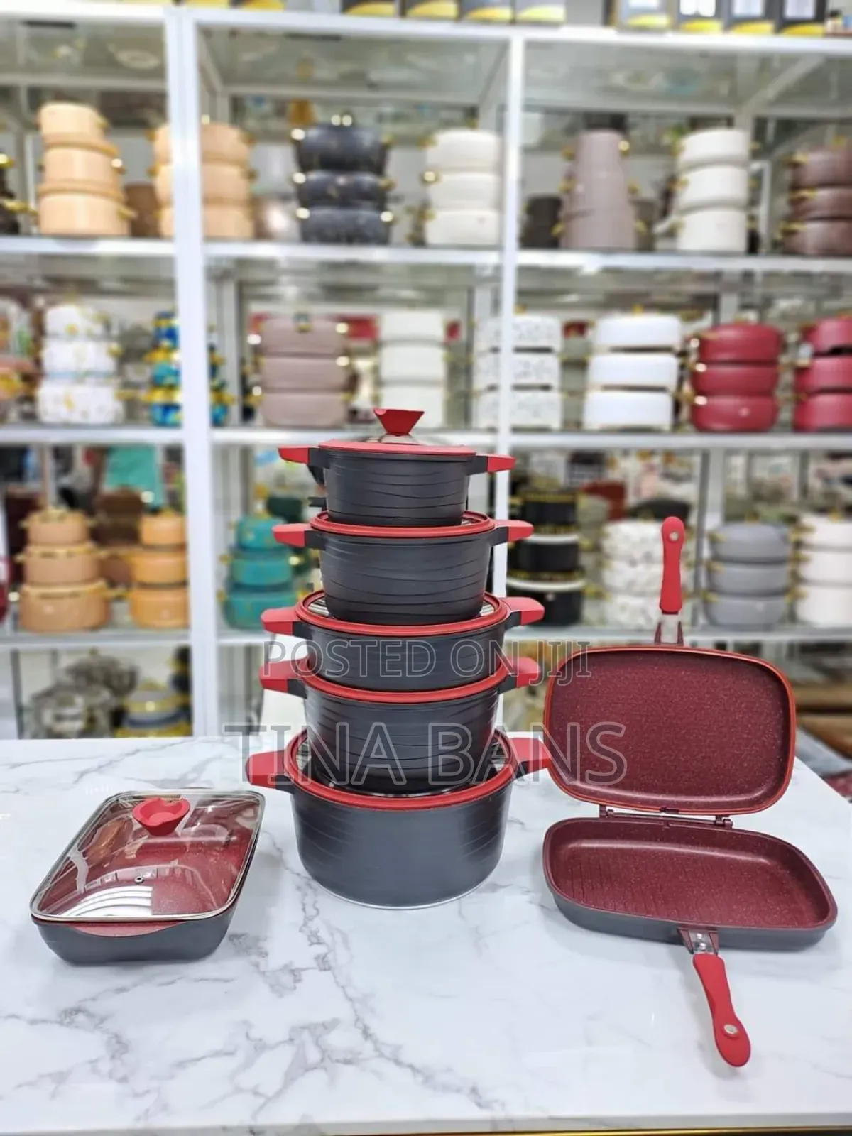 7set Non Stick Pots