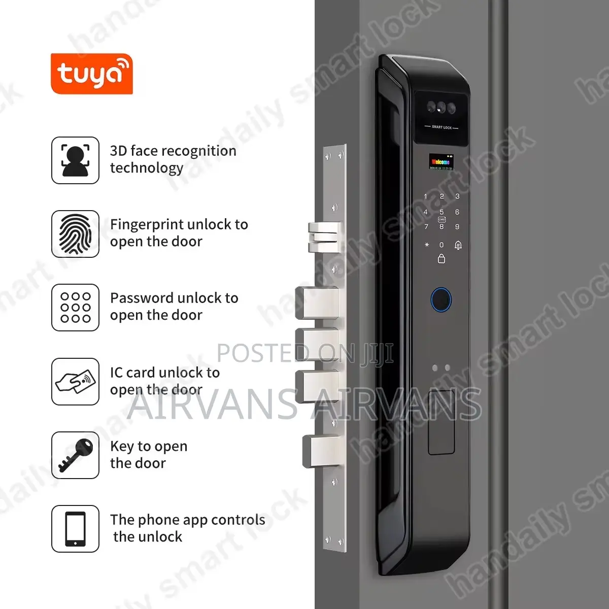 Tuya Smart Door Lock. ( With Intercom as Well)