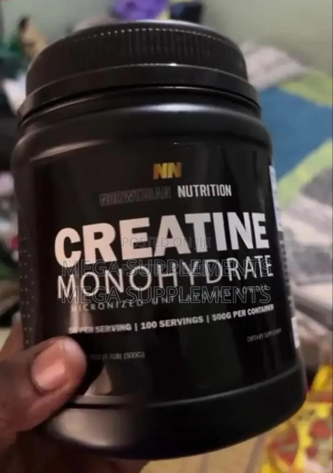 Original Creatine Monohydrate #500grams #100 Servings