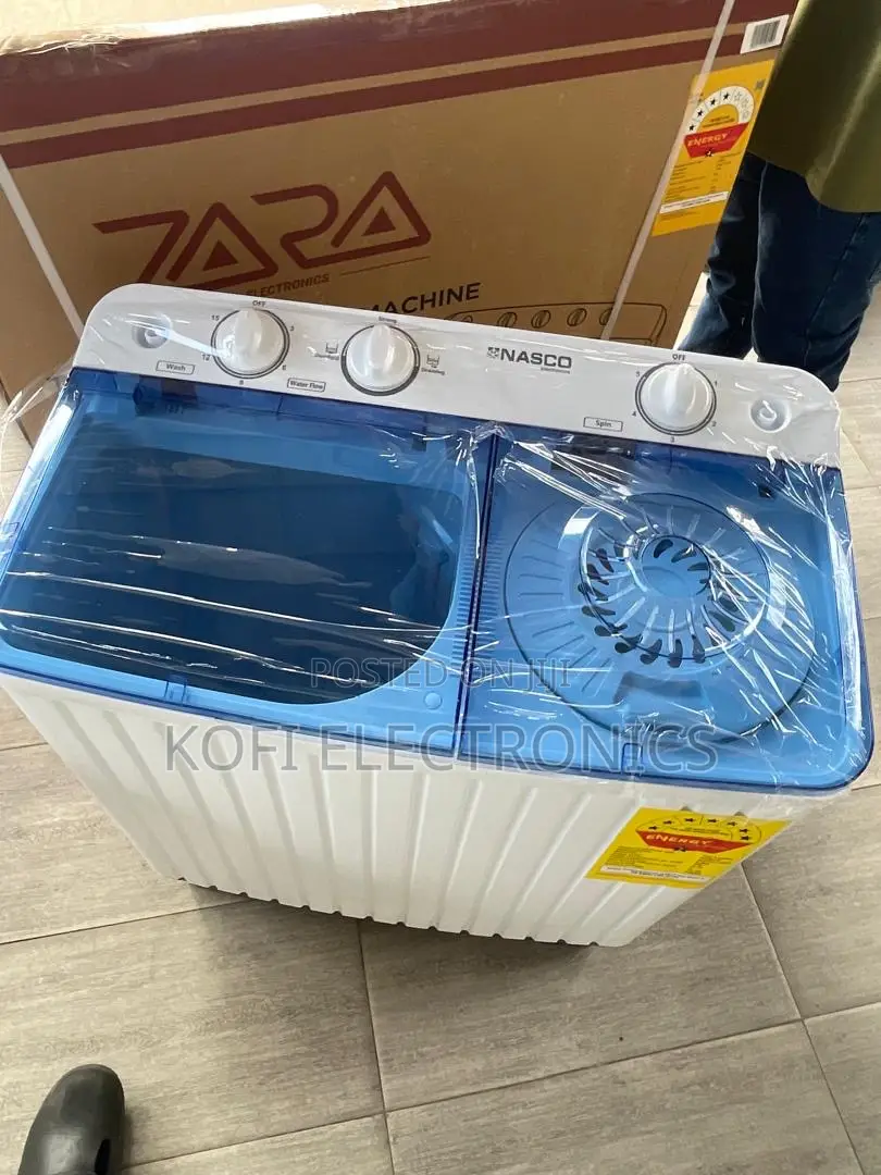Experience Easy Laundry Days With Nasco 10kg Washing Machine