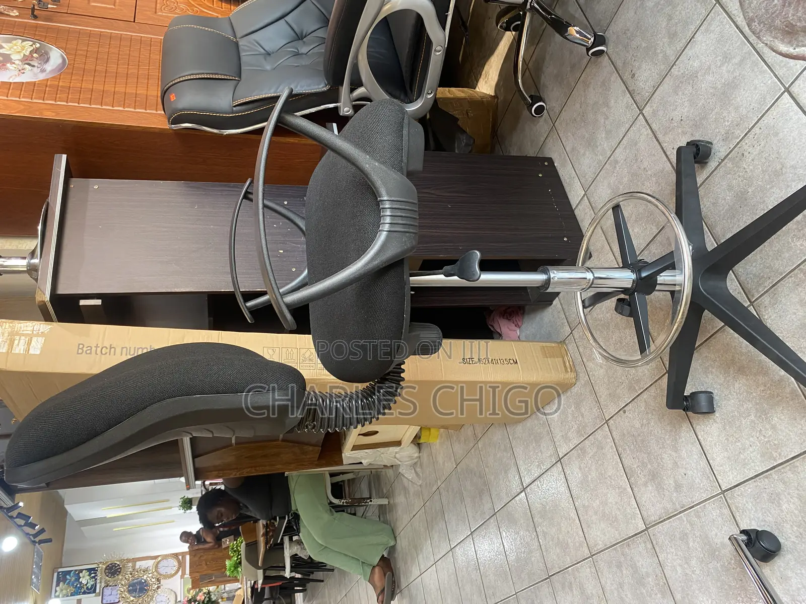 Swivel Counter Chair