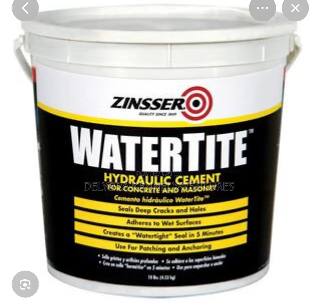 Hydraulic Cement (Watertite)