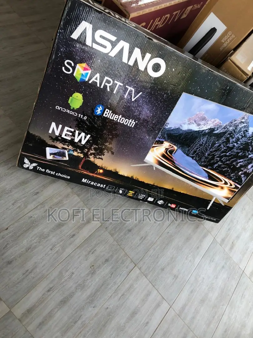 Asano 55” Smart Tv Bigger Vision, Smarter Living!