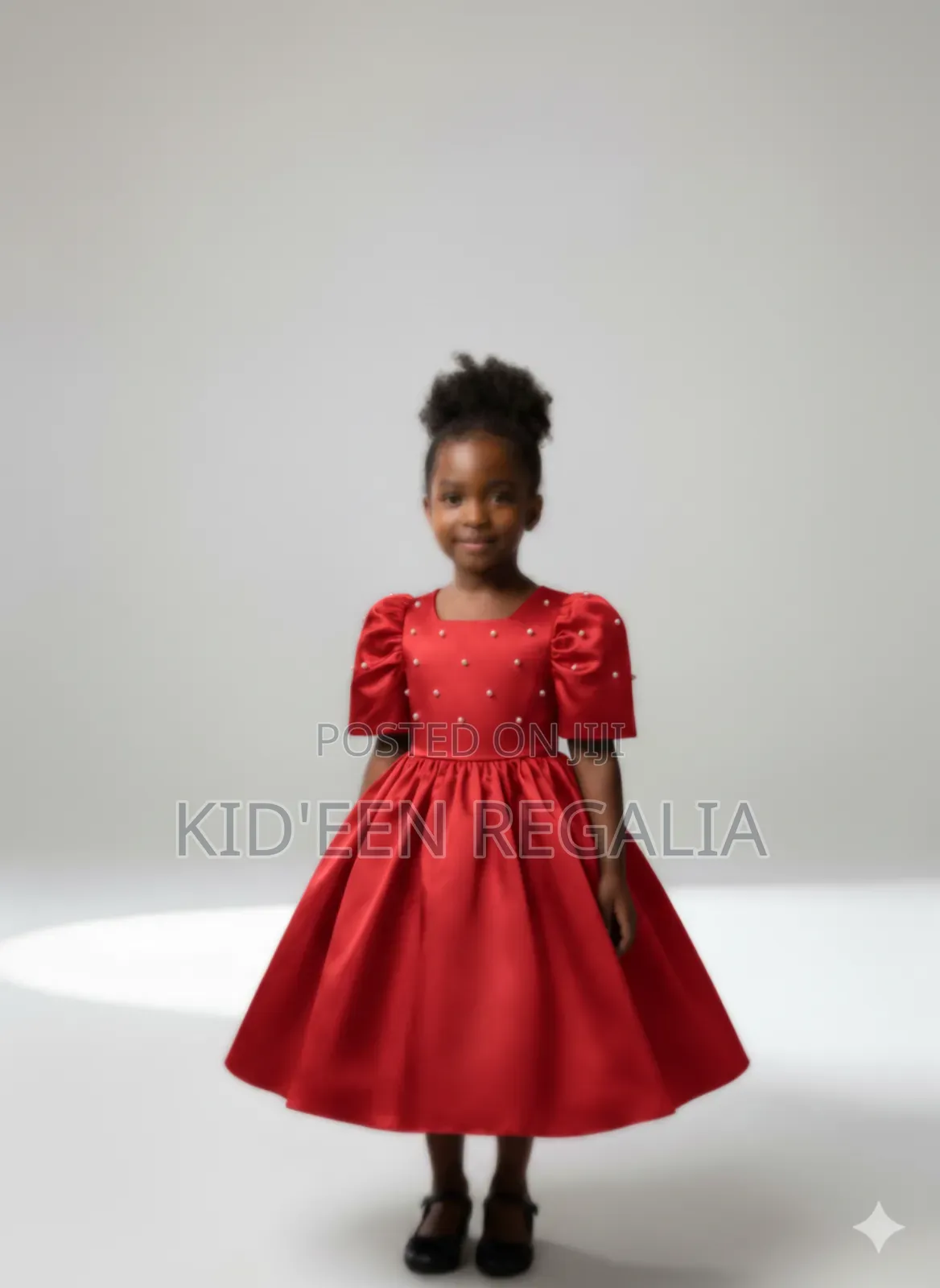 Beautiful Girls Satin Dresses for Girls 1- 6 Years / Kid'een Regalia