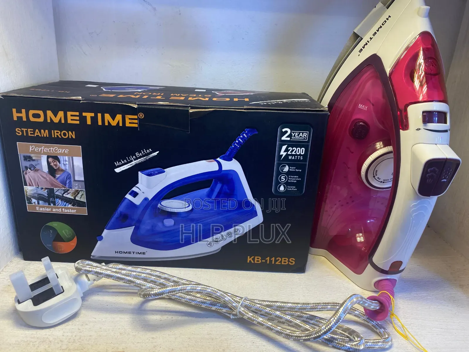 2200w Original Hometime Steam Iron