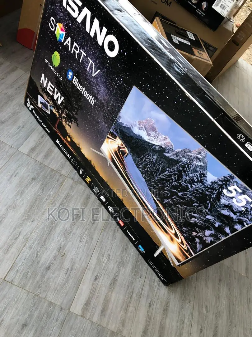 Asano 55” Smart Vision Bold Colors, Brilliant Performance