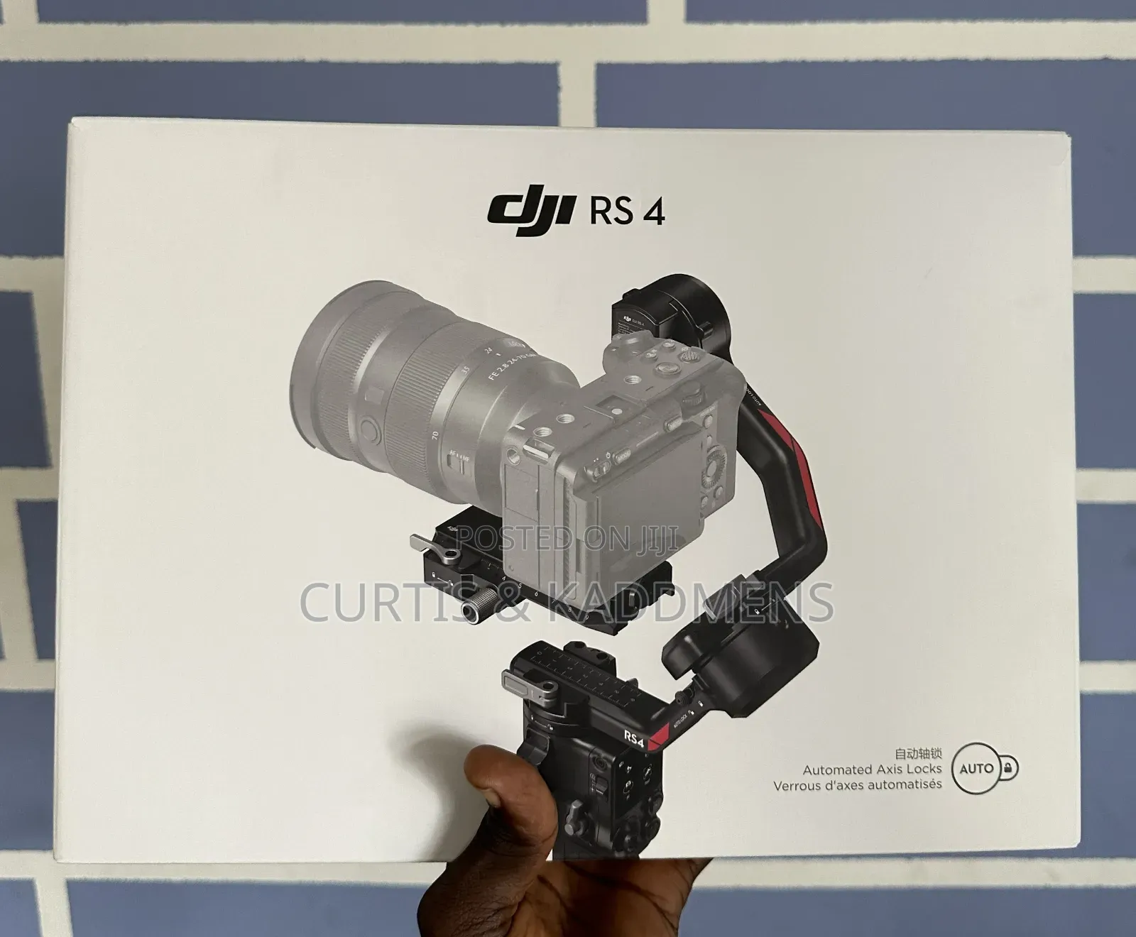 Dji Rs 4 Gimbal Stabilizer 3 Axis