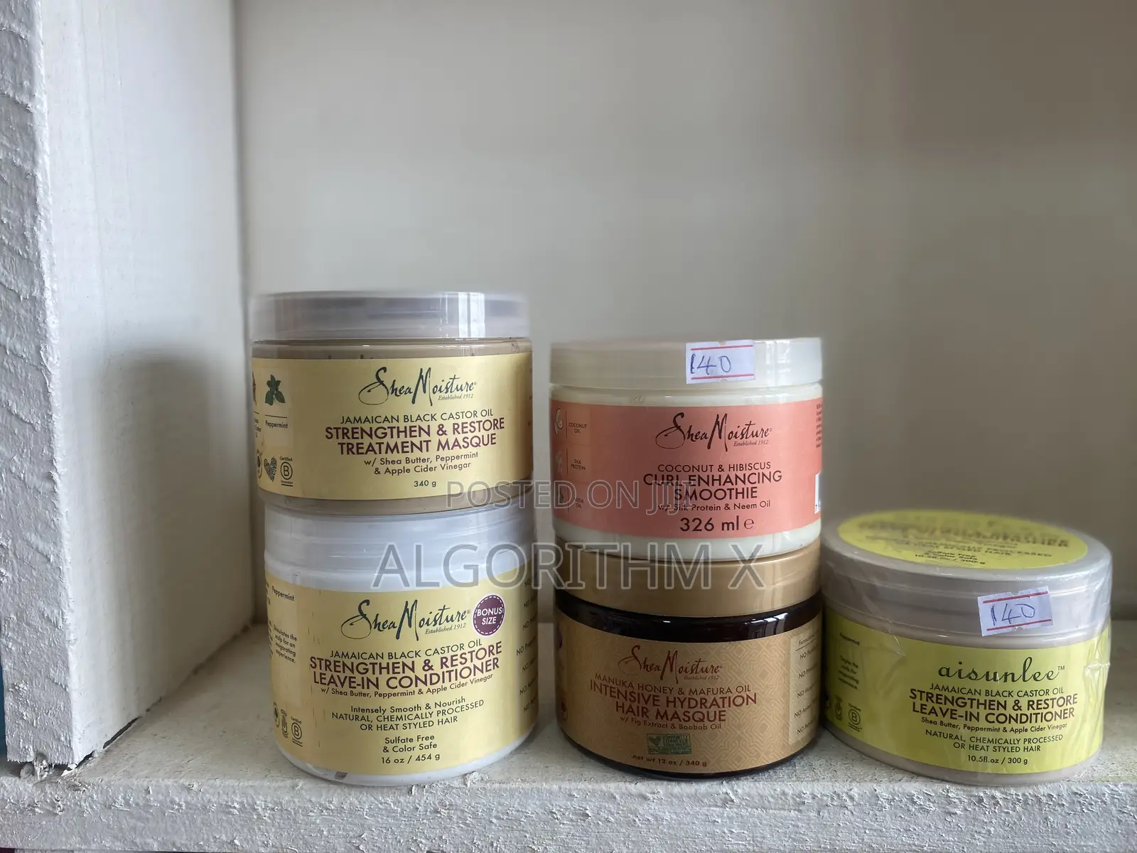 Shea Moisture Hair Shampoo and Conditioner