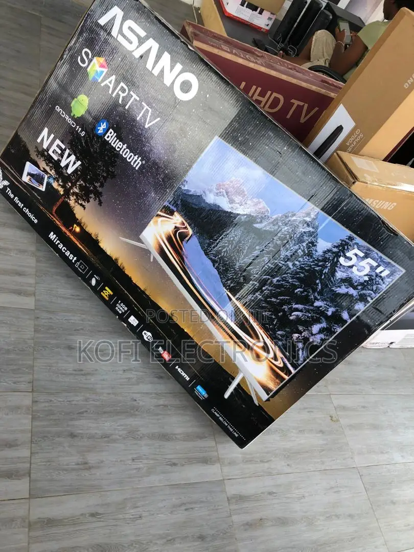 55” Smart Led Tv Watch, Stream Feel the Magic
