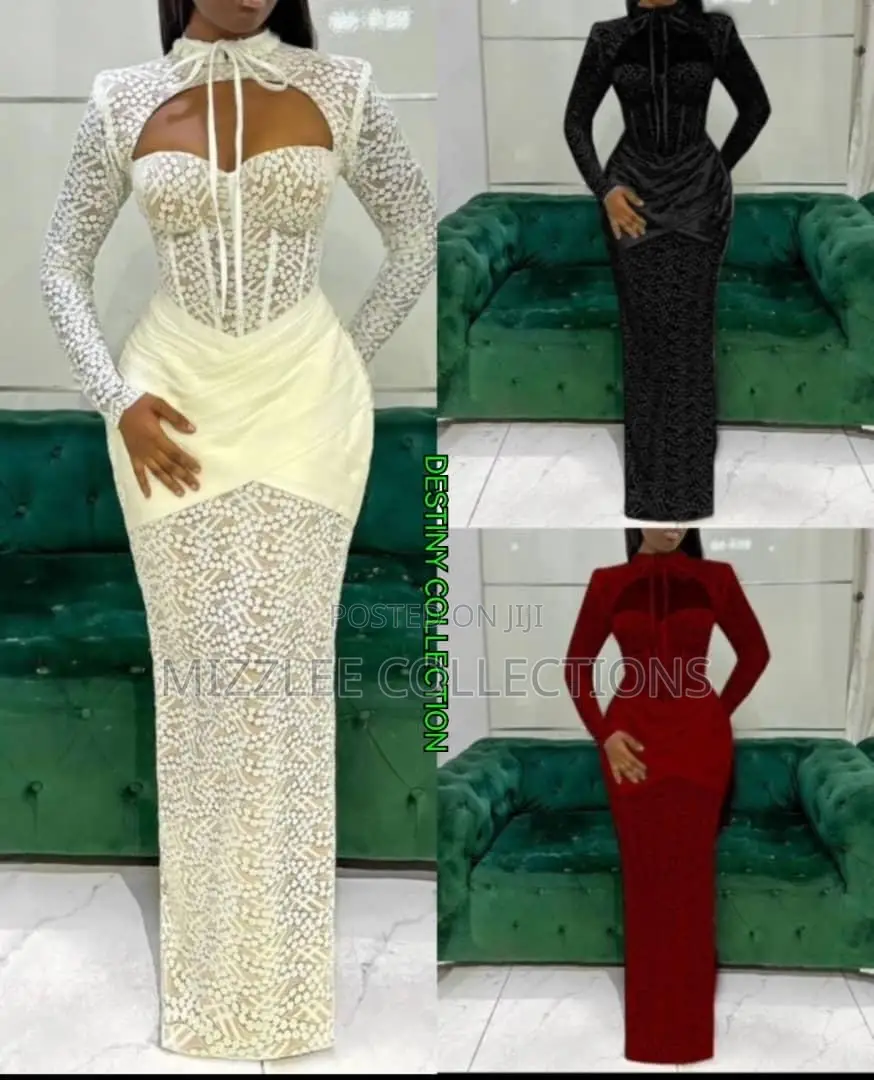 Ladies Classic Dinner Dress Available in All Colours