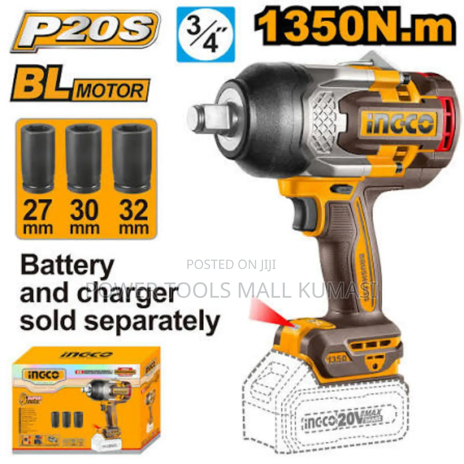 Cordless Impact Wrench