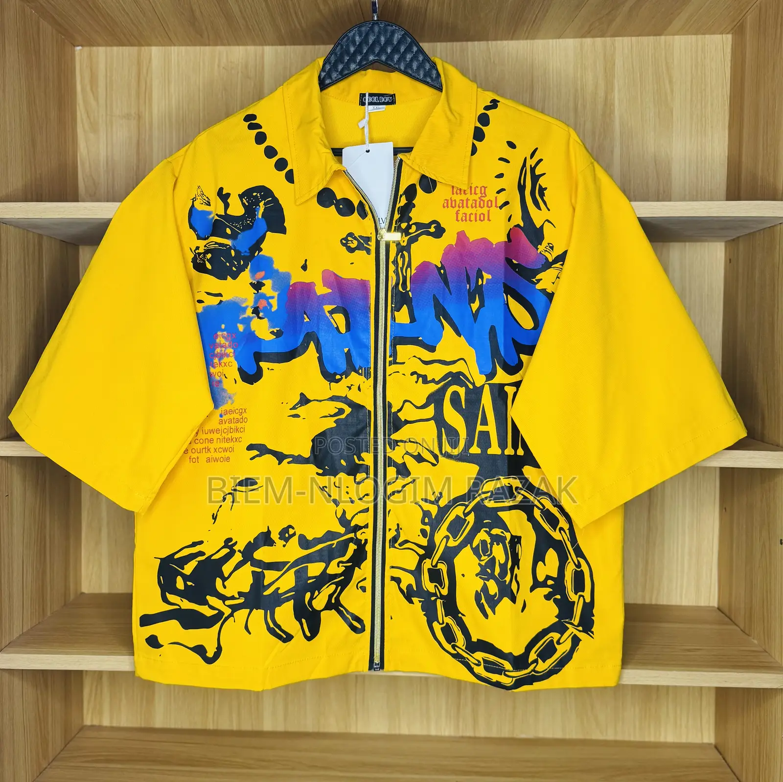 High Quality Zipper Club T