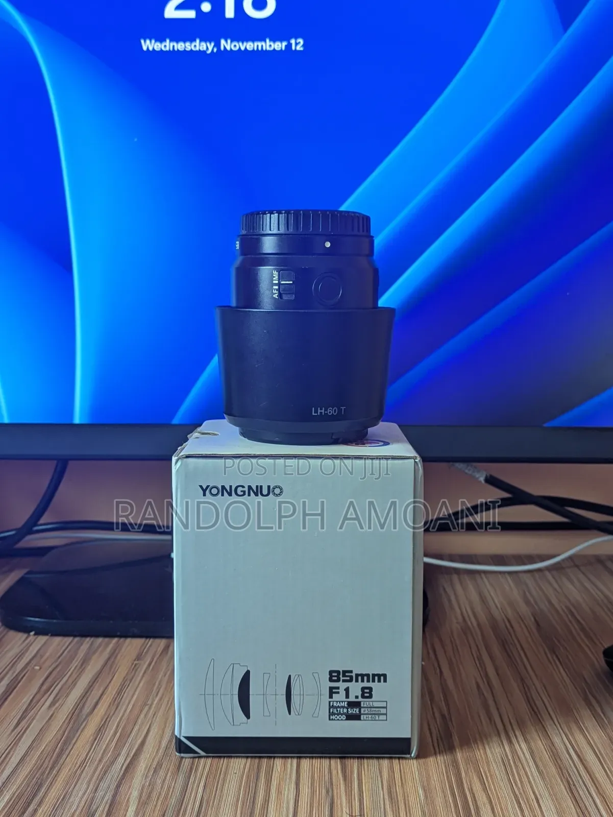 Yongnuo 85mm for Sony