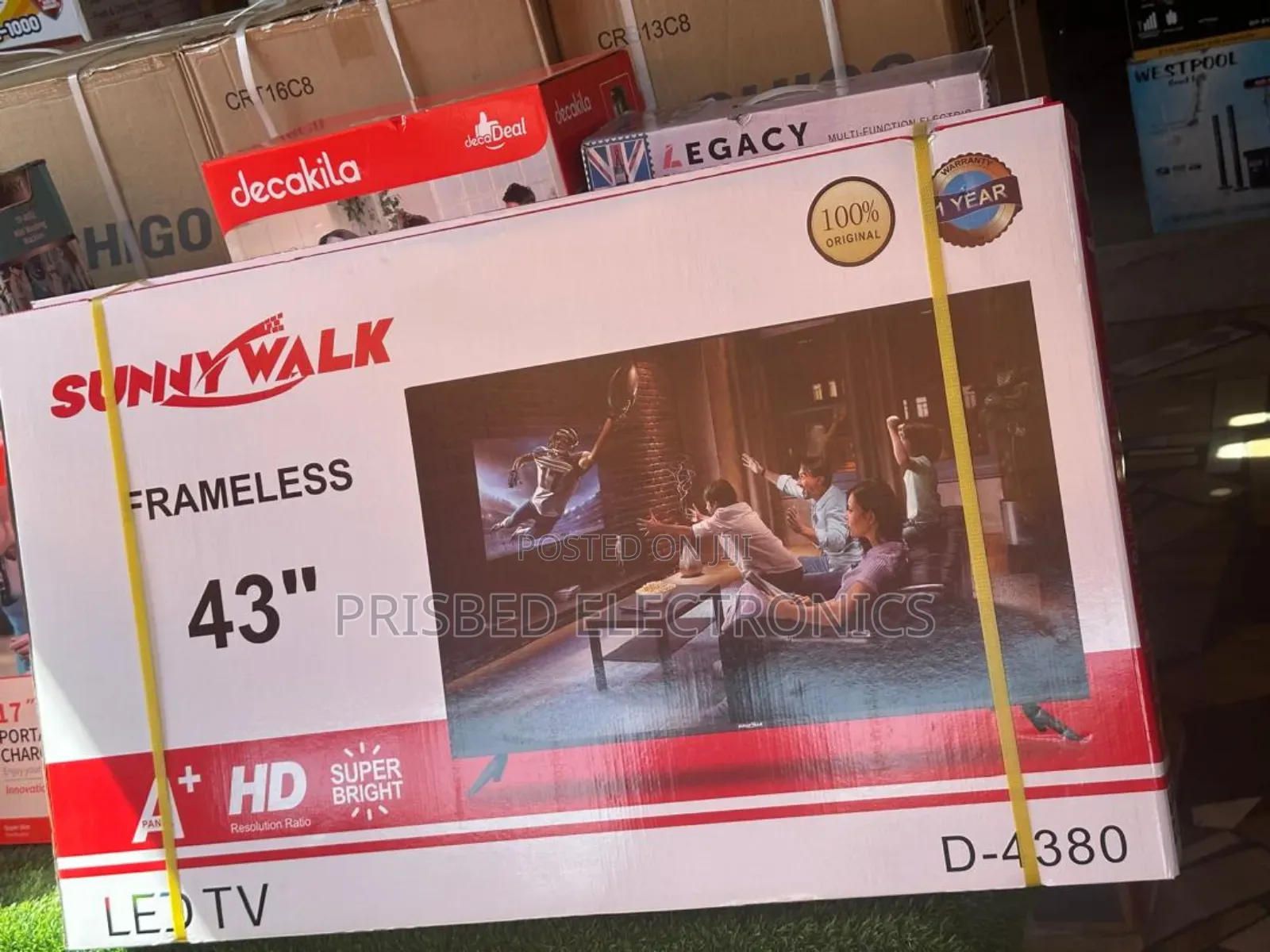 Sunnywalk 43" Digital Tv Frameless