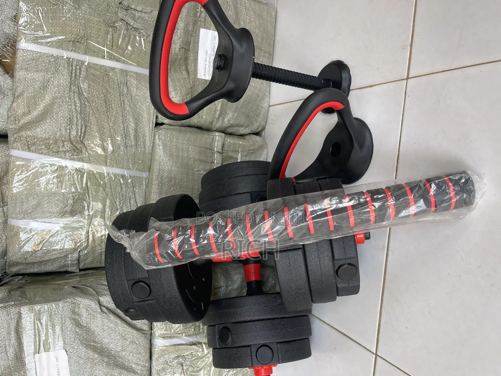 20kg Convertible Dumbbell to Kettle Bar, Barbell at Wholesale Prices