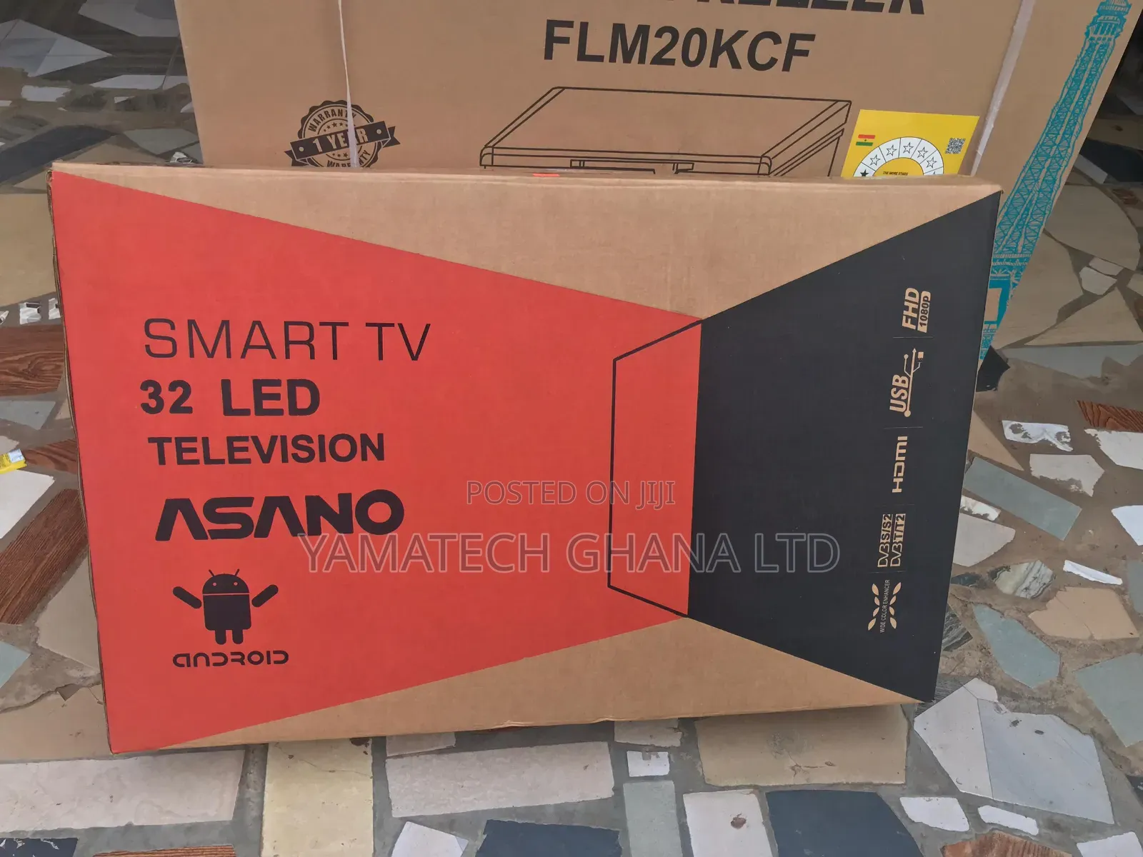 Asano Quality Display Slim And Flameless 32" Smart Tv