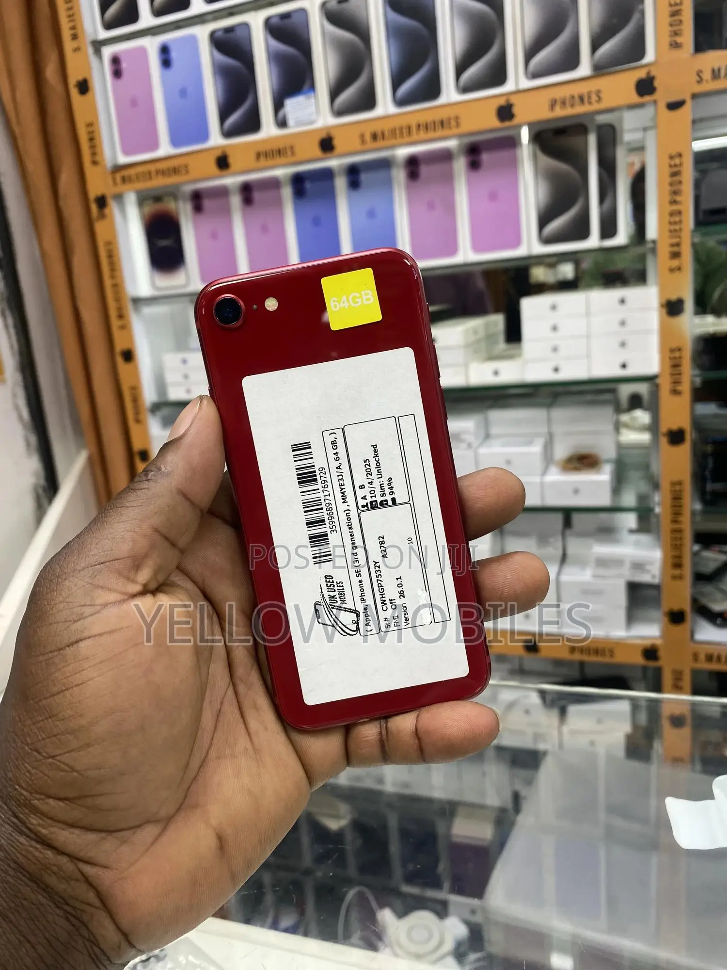 Apple iPhone SE (2022) 64 GB Red