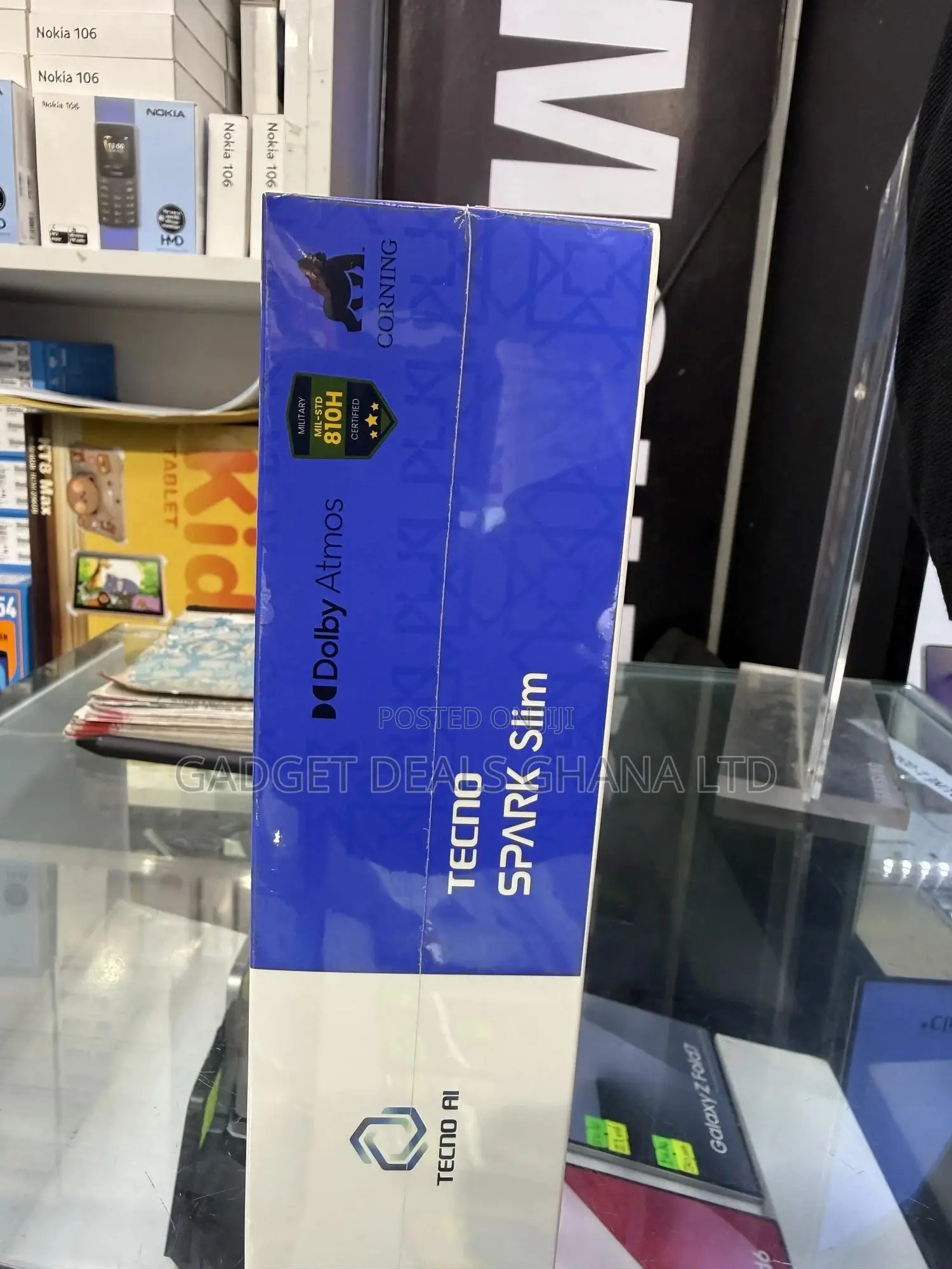 New Tecno Spark Slim 256 GB Black