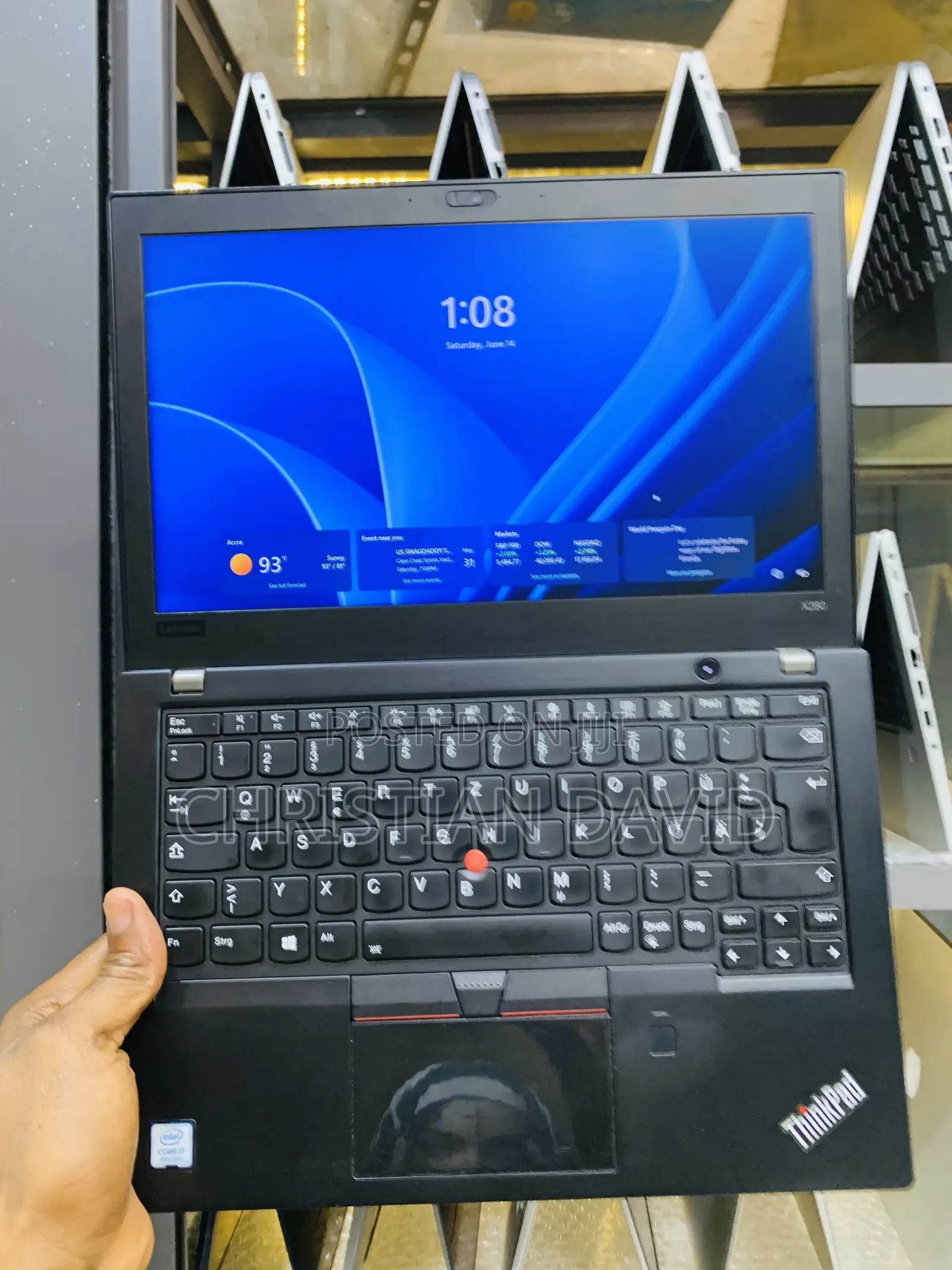 Laptop Lenovo ThinkPad X280 16GB Intel Core i7 SSD 256GB