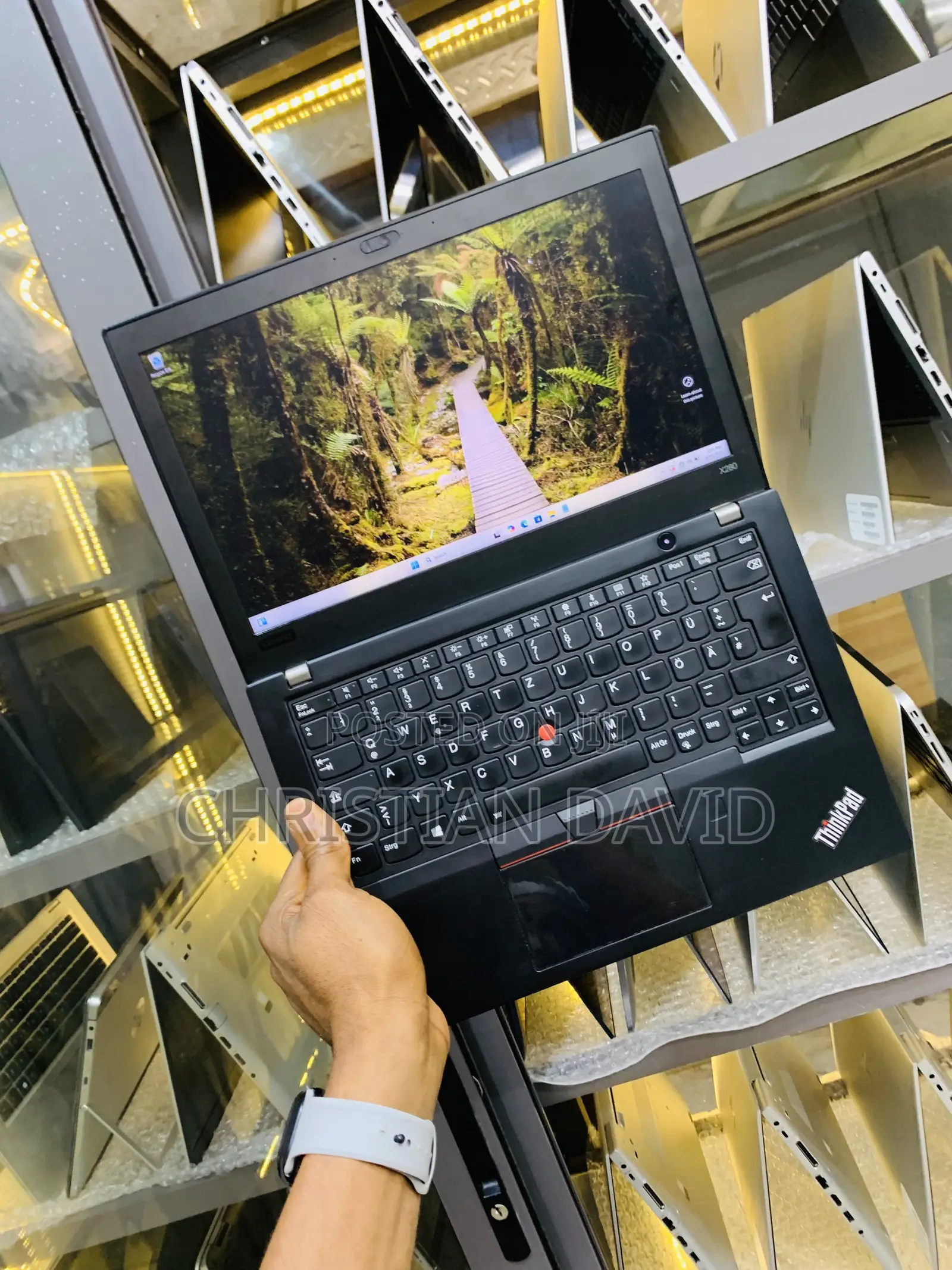 Laptop Lenovo ThinkPad X280 16GB Intel Core i7 SSD 256GB