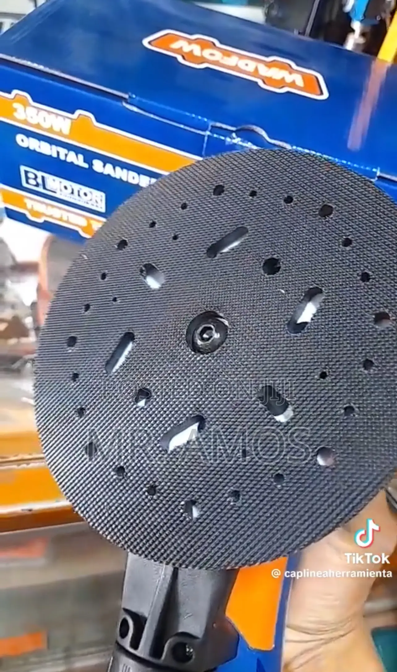 350 Watts Brushless Orbital Sander With Variable Speed - Wfa55350