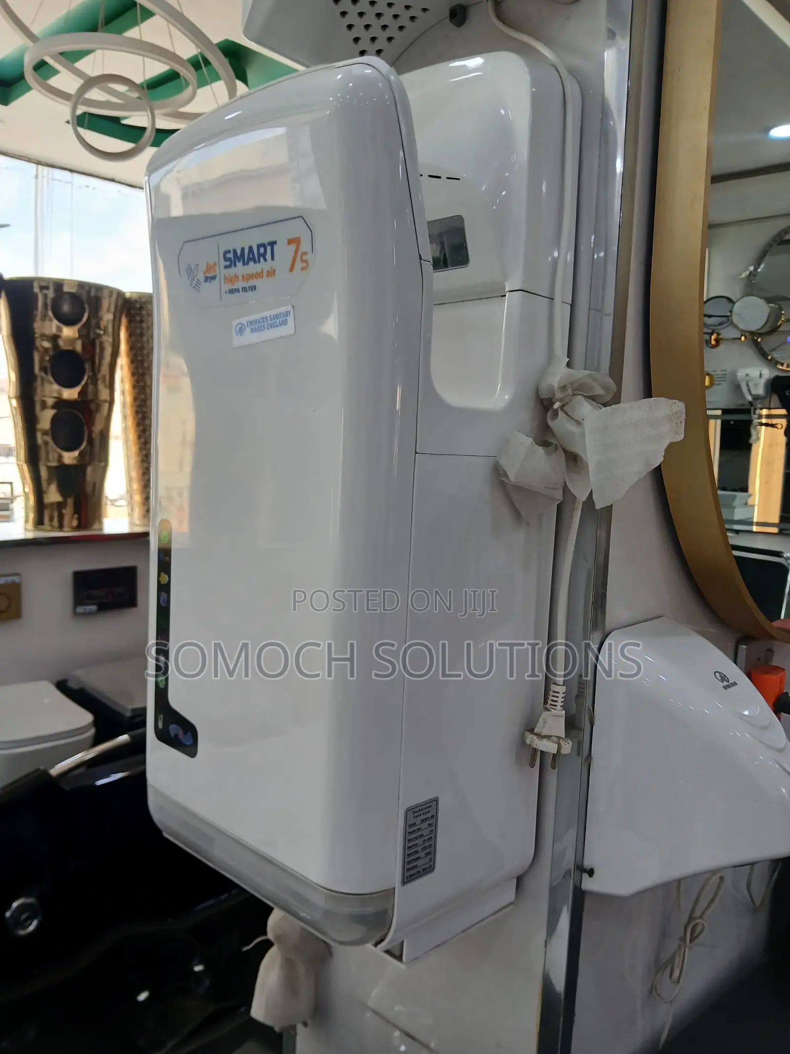 Jet Hand Dryer Smart 7s – High-Speed Automatic Hand Dryer in Ghana